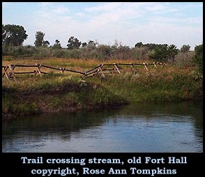Site of old Fort Hall